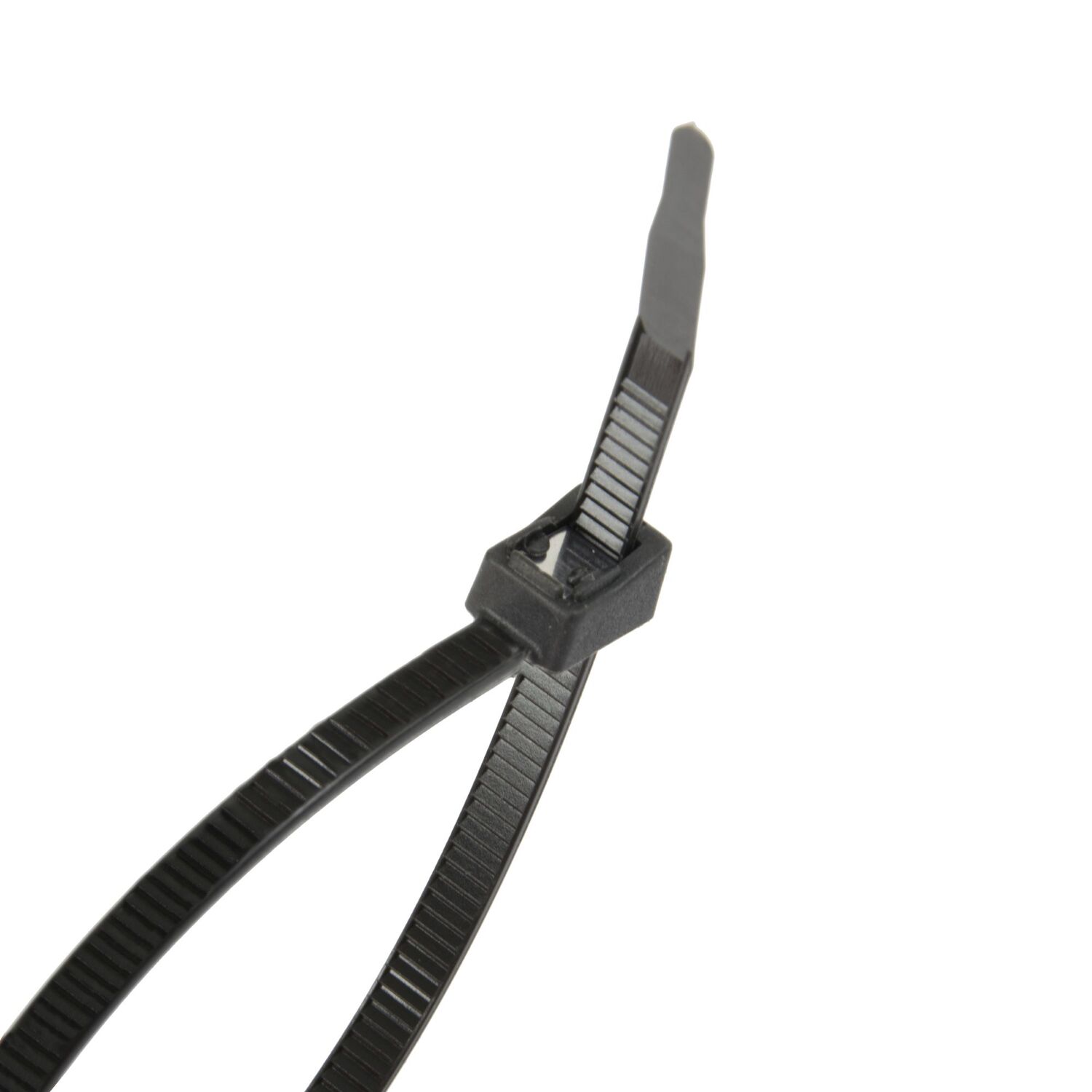 Gardner Bender Black Cable Tie Self Cutting, 11-In, 50-Pk