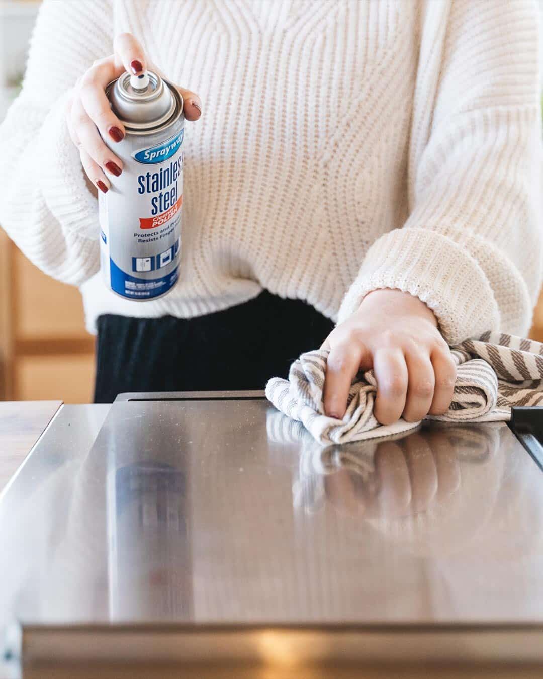 Sprayway  Oil-Based Stainless Steel Cleaner Spray, 15-Oz