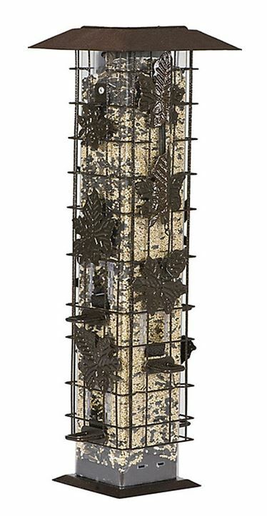 Perky-Pet Squirrel-Be-Gone&Reg; Wild Bird Feeder - Black