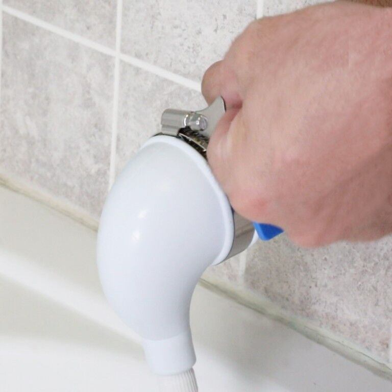 Danco VersaSpray 2.2 GPM Portable Hand Held Shower Head Sprayer For Bathtubs Without Diverter