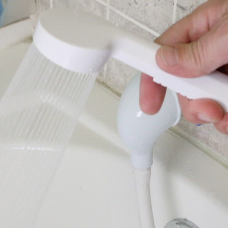 Danco VersaSpray 2.2 GPM Portable Hand Held Shower Head Sprayer For Bathtubs Without Diverter
