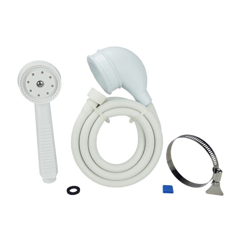 Danco VersaSpray 2.2 GPM Portable Hand Held Shower Head Sprayer For Bathtubs Without Diverter