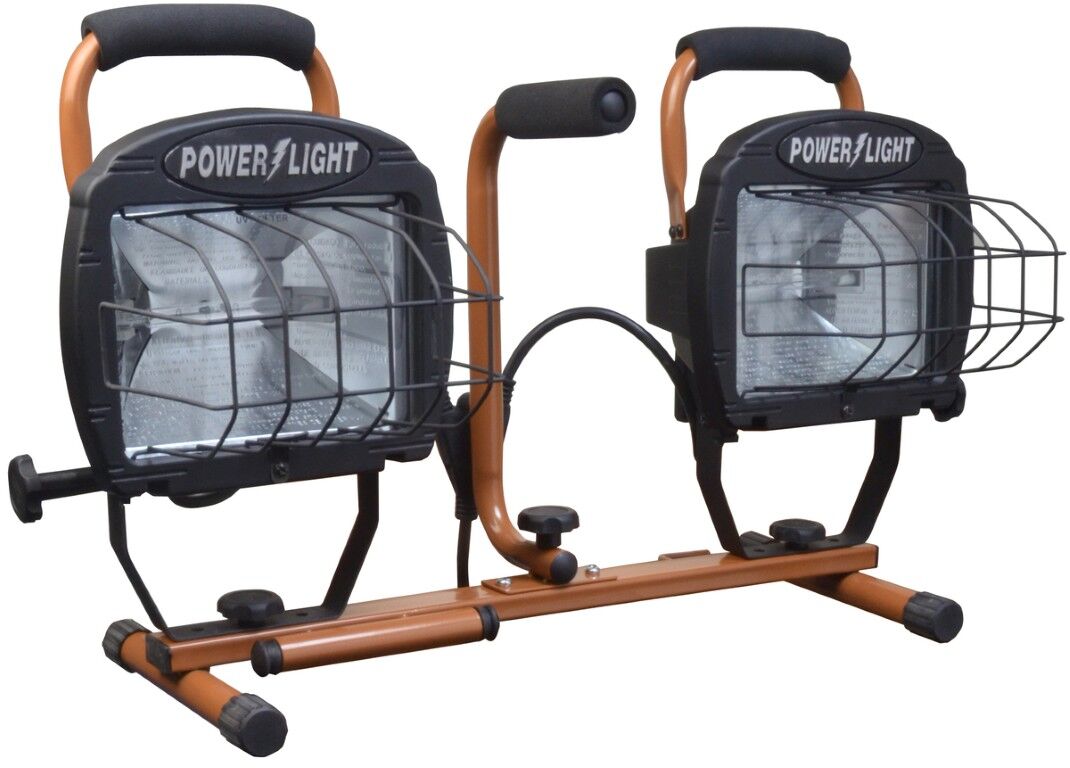 Southwire Corded Twin Telescoping Work Light, 1000-W