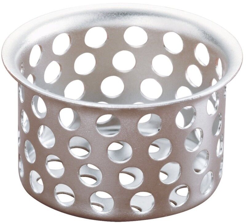 Plumb Pak Stainless Steel Chrome Sink Basket Strainer, 1-In