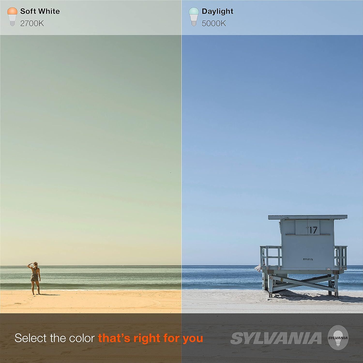 Sylvania TruWave Natural Series B10 4 Watt Soft White Opal Dimmable LED Light Bulb, 2-Pk