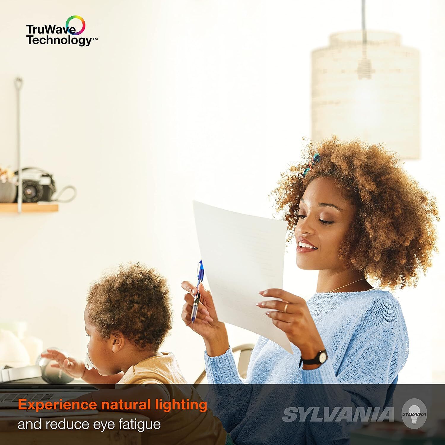 Sylvania TruWave B10 4 Watt Soft White Dimmable E26 LED Light Bulb, 2-Pk