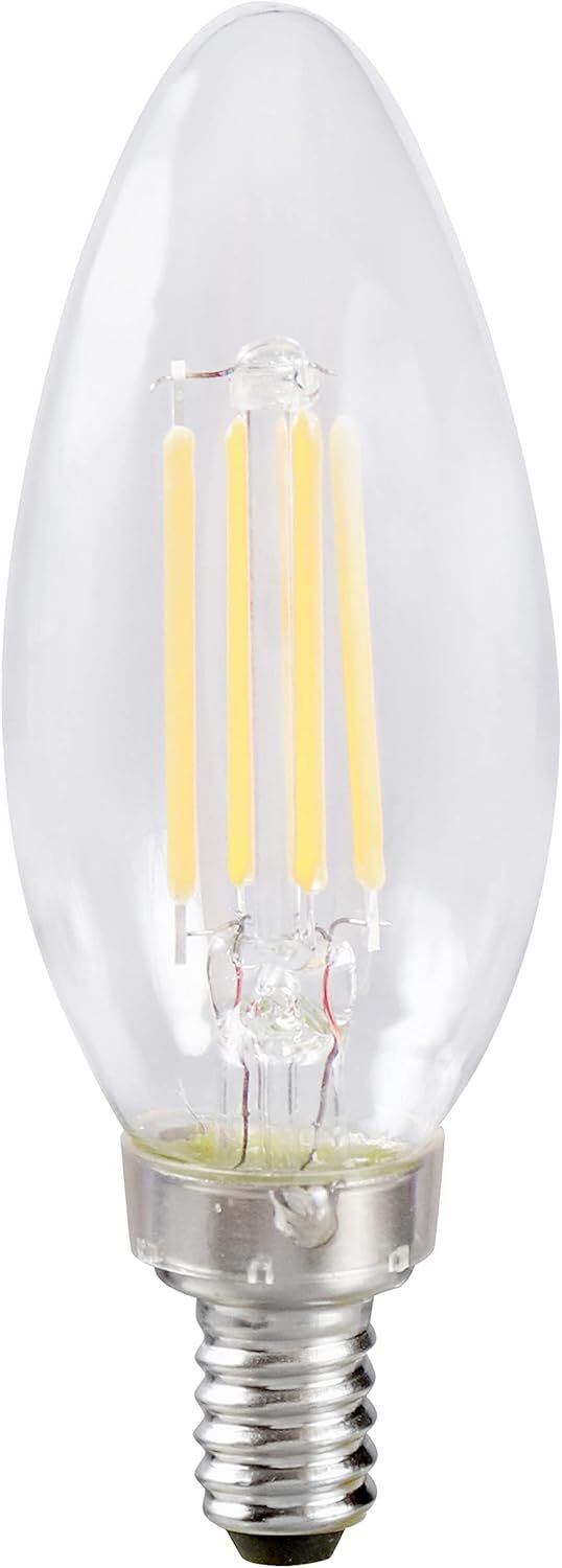 Sylvania TruWave B10 Chandelier Light Bulb, 60-W, 2-Pk