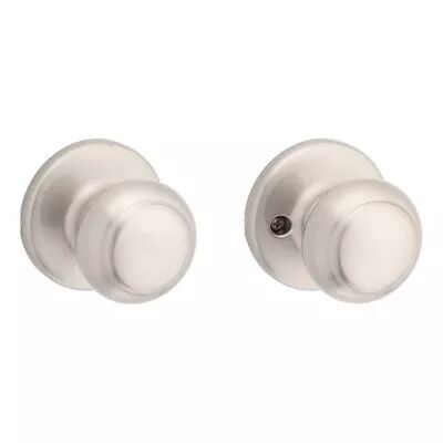 Kwikset Satin Nickel Hall/Closet Cove Knob