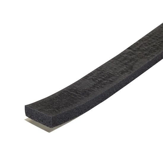 M-D Building Products Black Sponge Window Seal For Gaps, 1/4-In x 1-In x 10-Ft