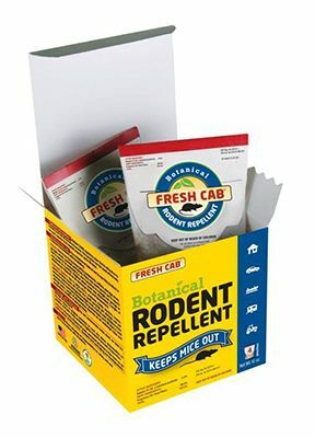 Fresh Cab Rodent Repellent Pouch, 4-Pk - .75 oz
