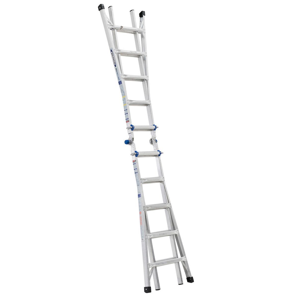 Werner MT-22 Multi-Position Ladder, Type IA, Load Capacity 300-Lb, 22-Ft
