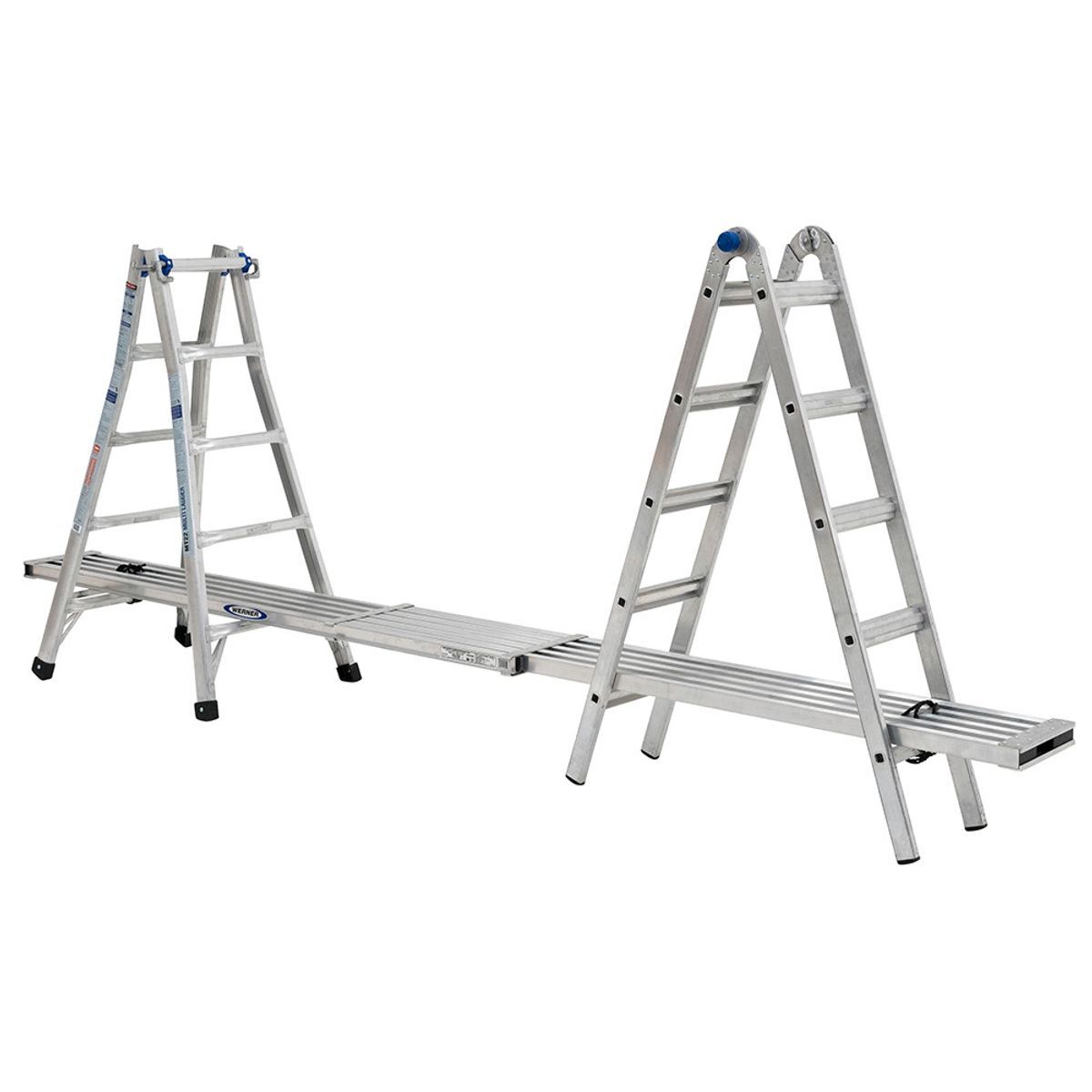 Werner MT-22 Multi-Position Ladder, Type IA, Load Capacity 300-Lb, 22-Ft