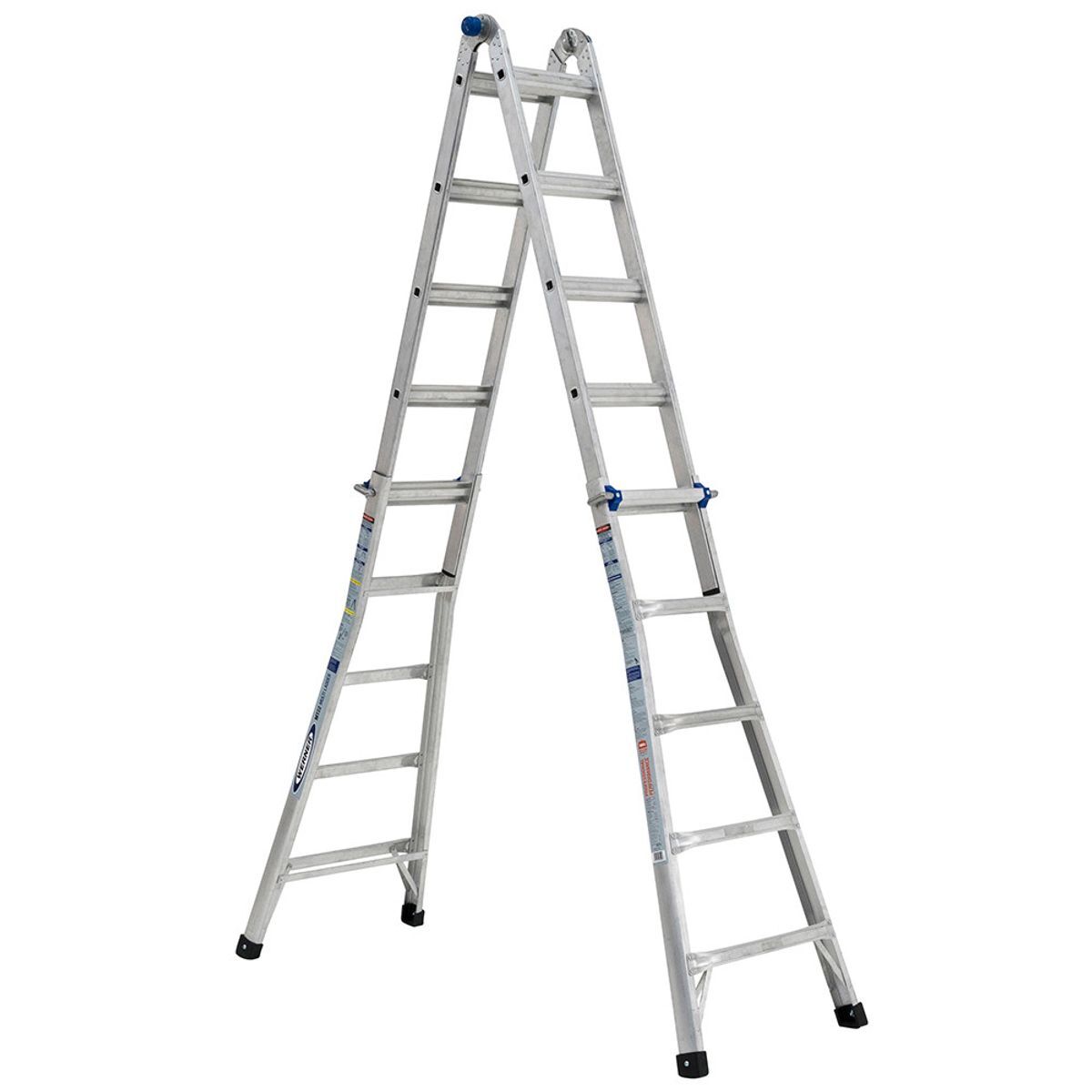Werner MT-22 Multi-Position Ladder, Type IA, Load Capacity 300-Lb, 22-Ft