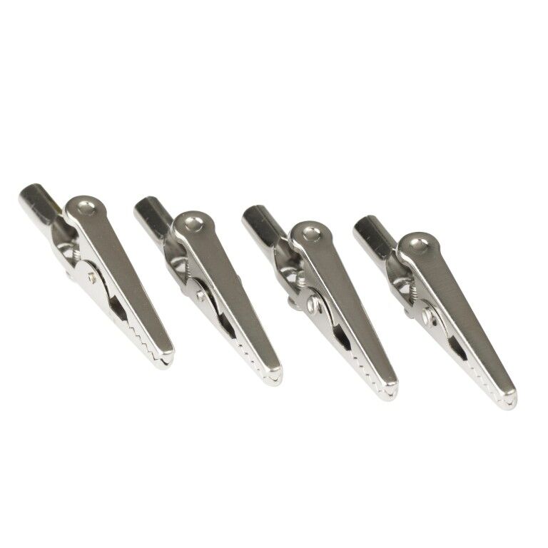 Garnder Bender #22-#14 AWG Non-Insulated Alligator Clip, 2-In, 4-Pk