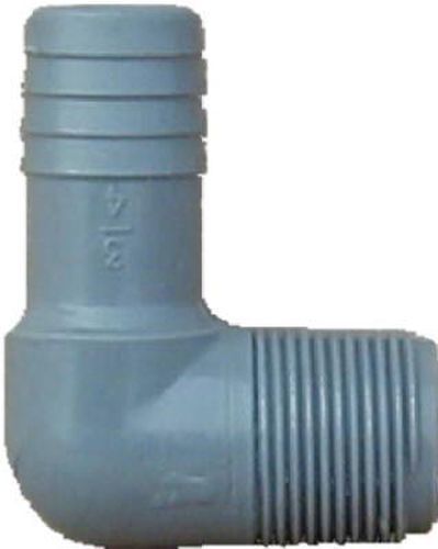 Genova Male Pipe Thread Insert Elbow - 3/4 in