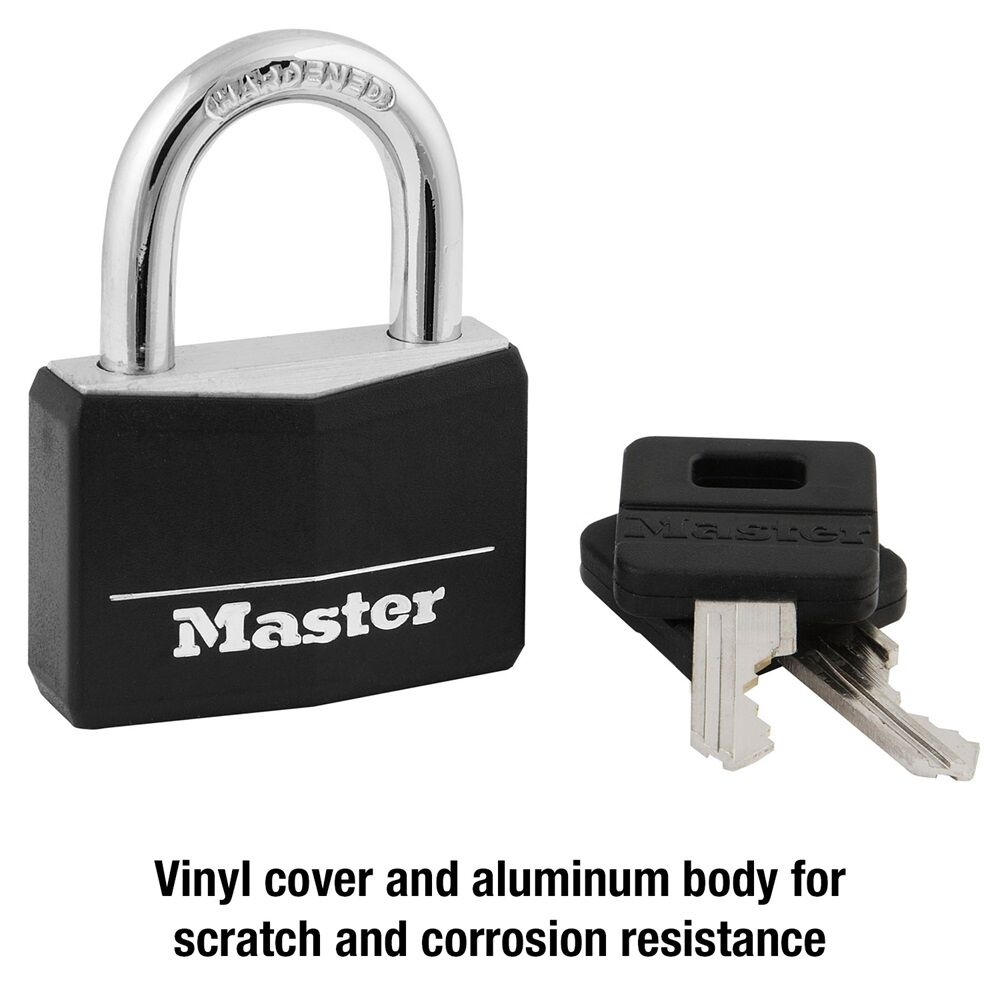 Master Lock Solid Body Padlock, 1-9/16-In
