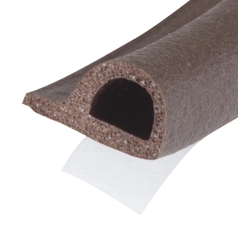 M-D Building Products Brown Premium Rubber Window Seal For Medium Gaps, 7/32 X 3/8-In X 17-Ft