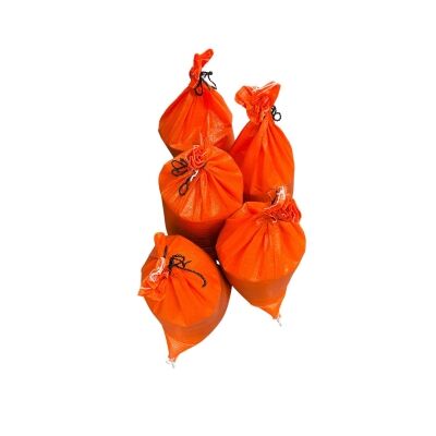 Mutual Industries Orange Sand Bag, 14-In X 26-In