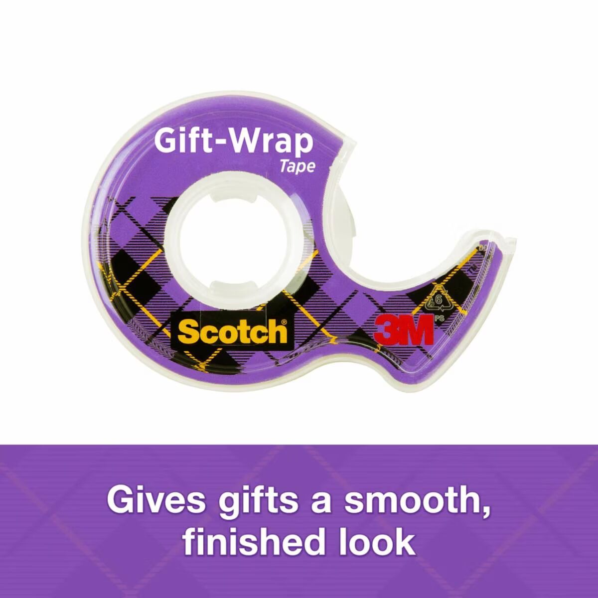 Scotch Gift-Wrap Tape Dispensered Roll, 650-In
