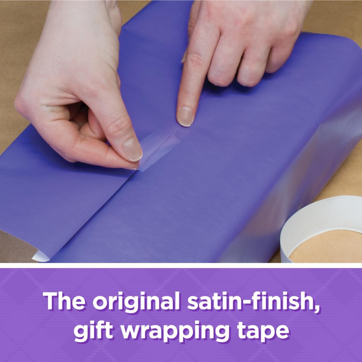Scotch Gift-Wrap Tape Dispensered Roll, 650-In