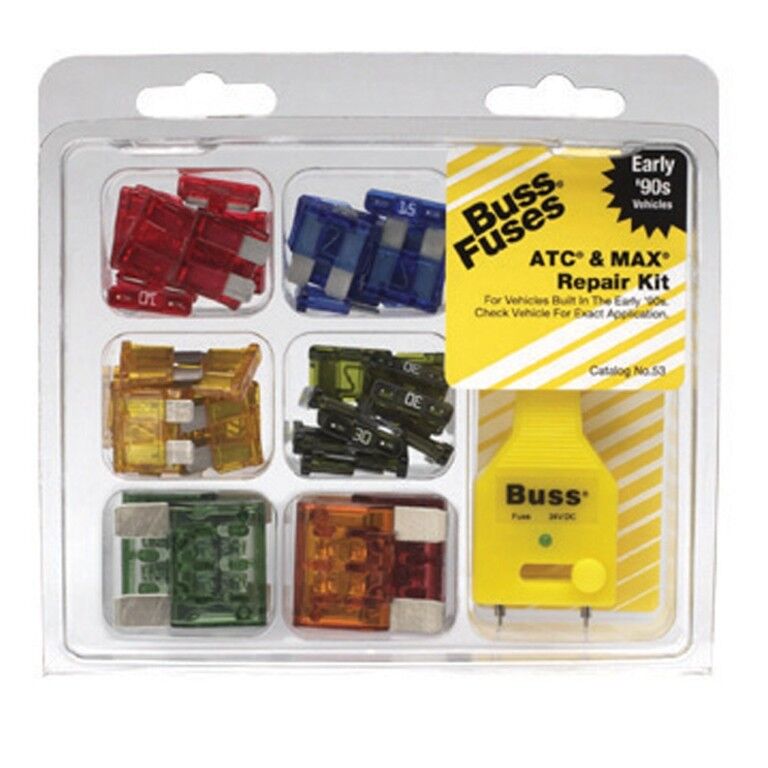 Bussmann ATC & MAX Assorted Blade Fuse Repair Kit