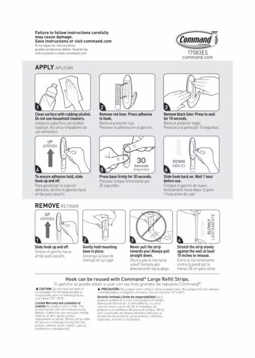 Command Large Designer Hook