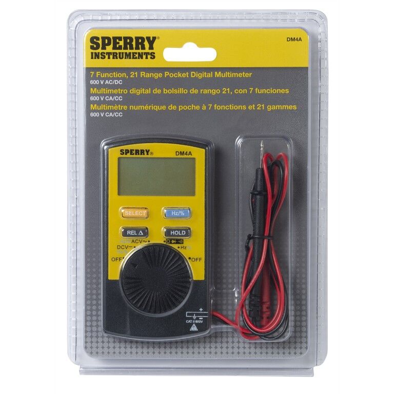 Sperry Instruments Pocket Digital Multimeter
