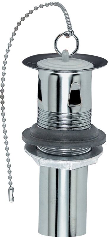 Plumb Pak Brass Chrome Plated Drain Plug, 1 1/4-In