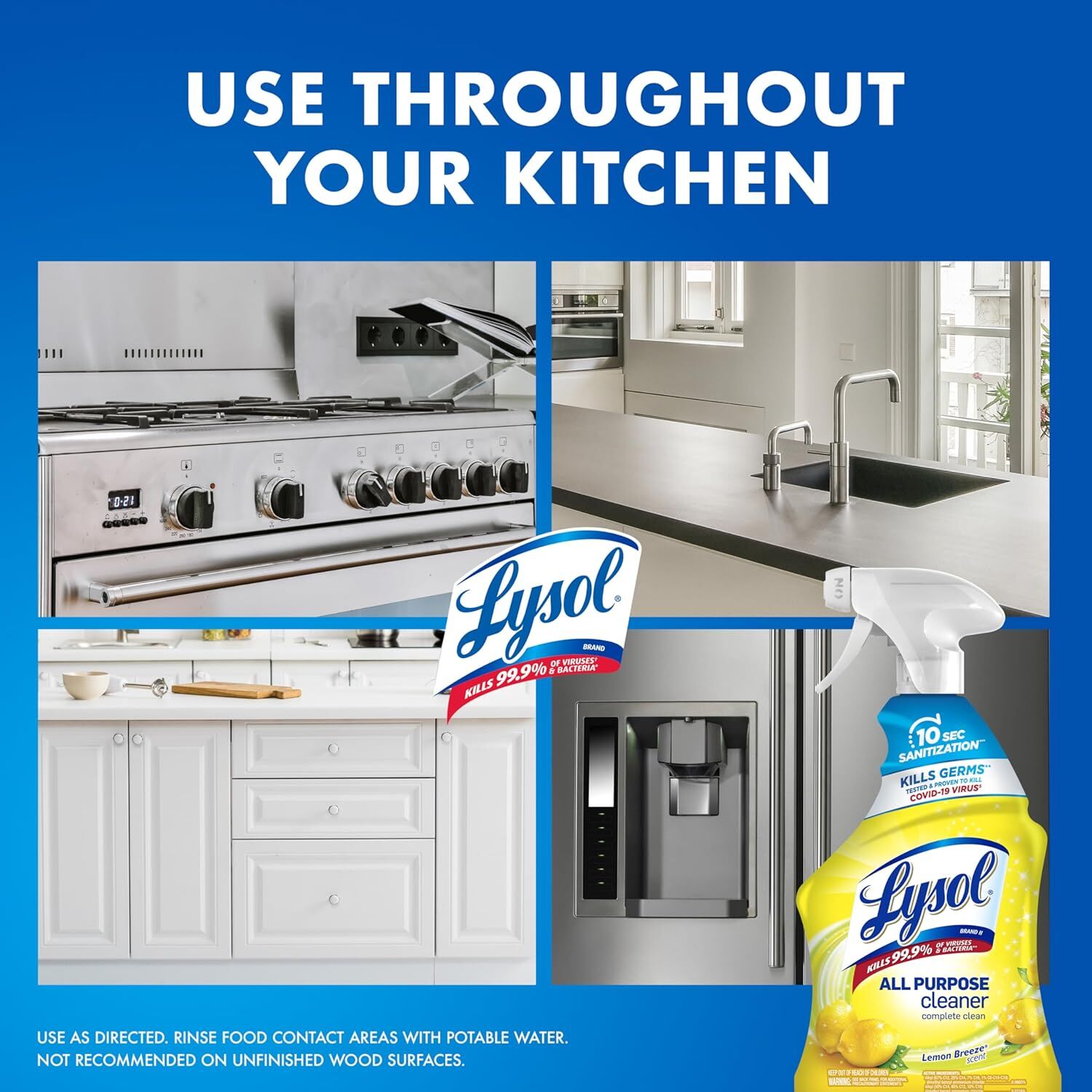 Lysol Lemon Breeze All-Purpose Cleaner, 32-Oz