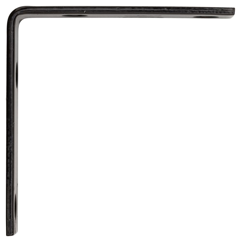 National Hardware Black Corner Brace, 3-In x 3/4-In