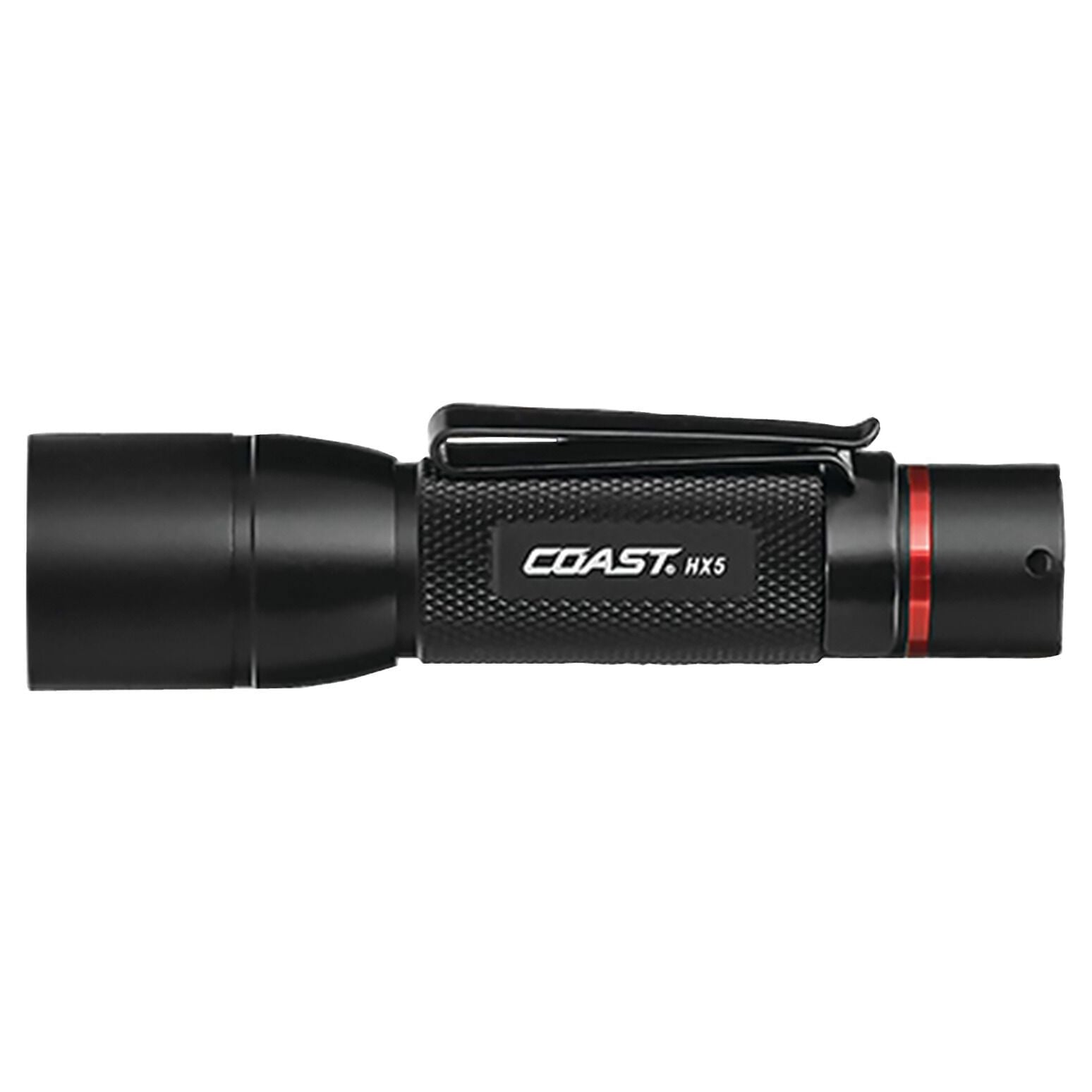 coast hx5r rechargeable pure beam focusing led flashlight Compact Torch (240 Lumens) (Hardware) DW Tool Shop The standard alkaline battery provides 130 Lumens Coast HX5 410 Lumen LED