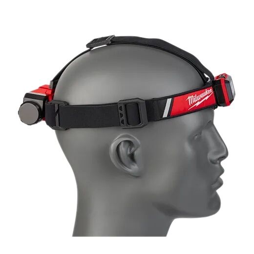 Milwaukee RedLithium USB Low-Profile Headlamp, 600-Lm