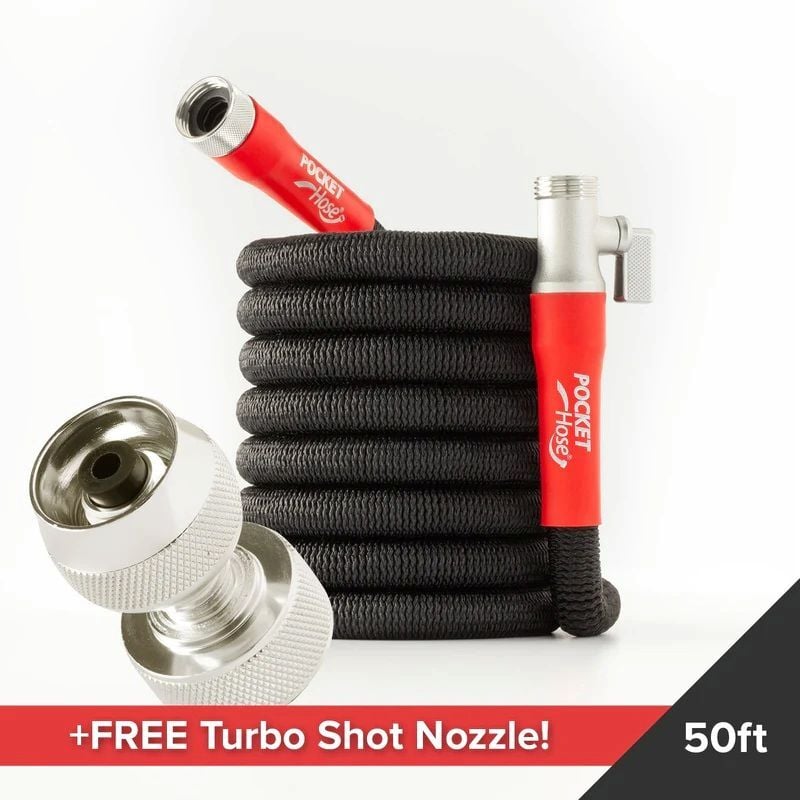 Pocket Hose Silver Bullet Hose, 50-Ft