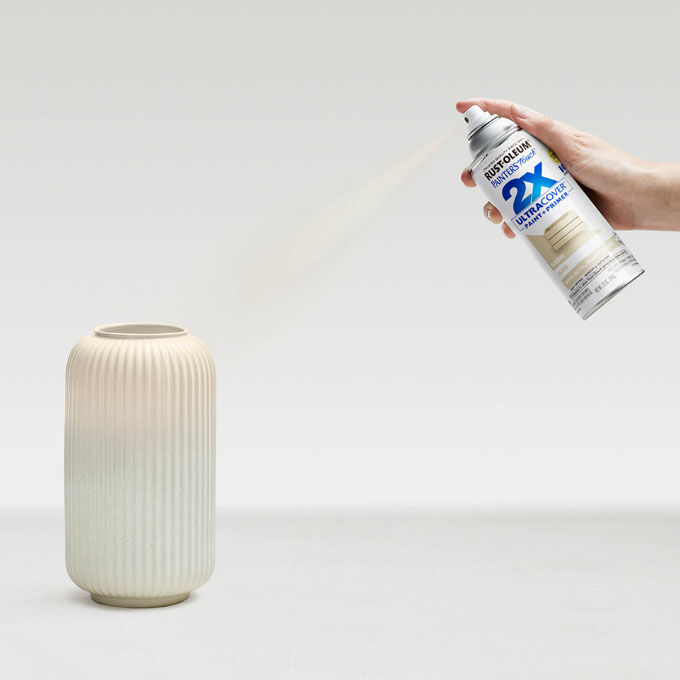 Rust-Oleum 2X Ultra Cover Gloss Spray Paint Almond, 12-Oz