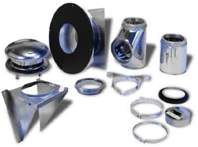 Selkirk Through-The-Wall Support Kit - 6 in