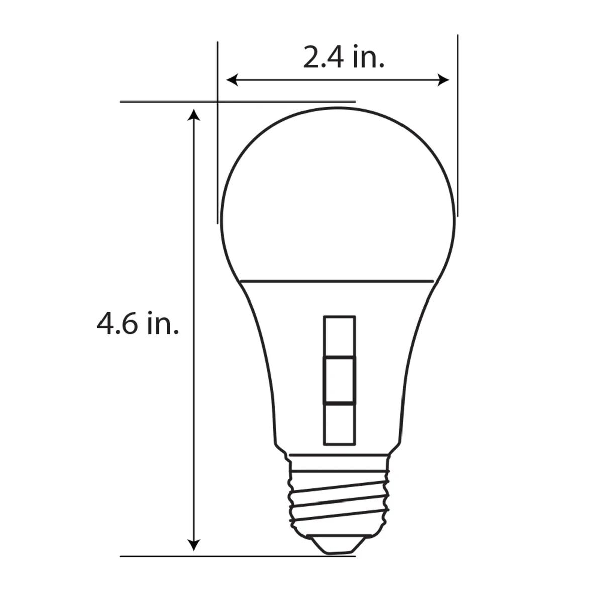 Feit Electric A21 25-Watt Color Selectable LED Light Bulb