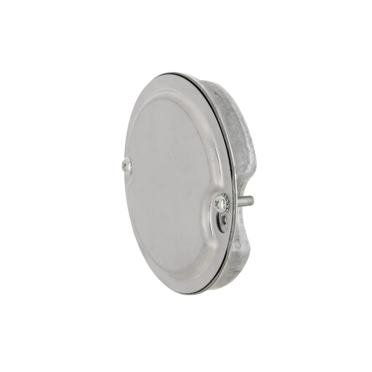 Raco Round Ceiling Rated Fan Pan, Five 1/2-In KO's, 4-In x 1/2-In