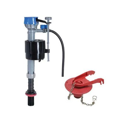 Fluidmaster PerforMAX Universal Toilet Fill Valve and 2-In Toilet Flapper Repair Kit