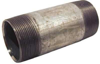 BK Products Galvanized Pipe Nipple - 6 in