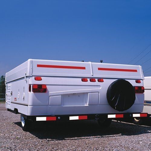 Incom Road Smart High Visibility Reflective Safety Tape, 1 1/2-In x 4-Ft