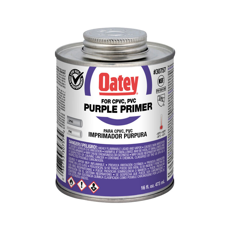 Oatey Purple Primer, 16-Oz