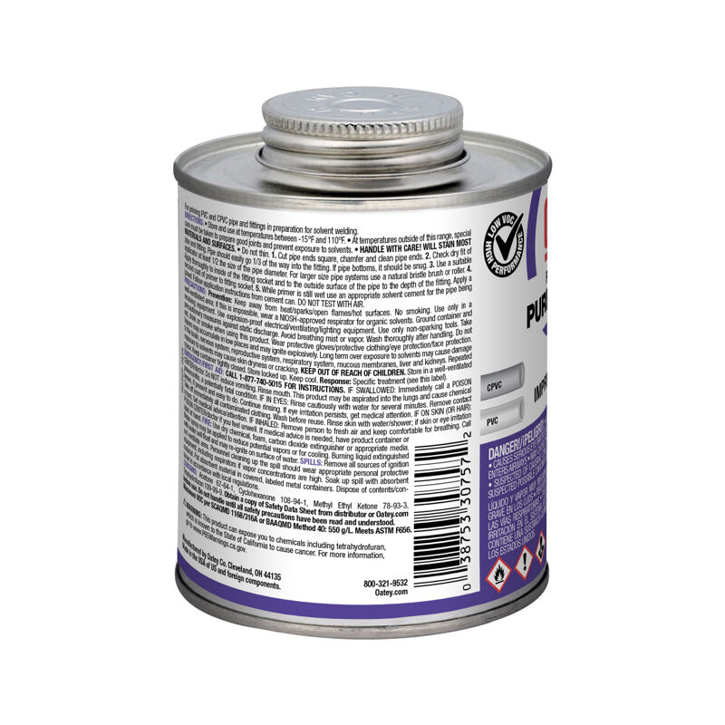 Oatey Purple Primer, 16-Oz