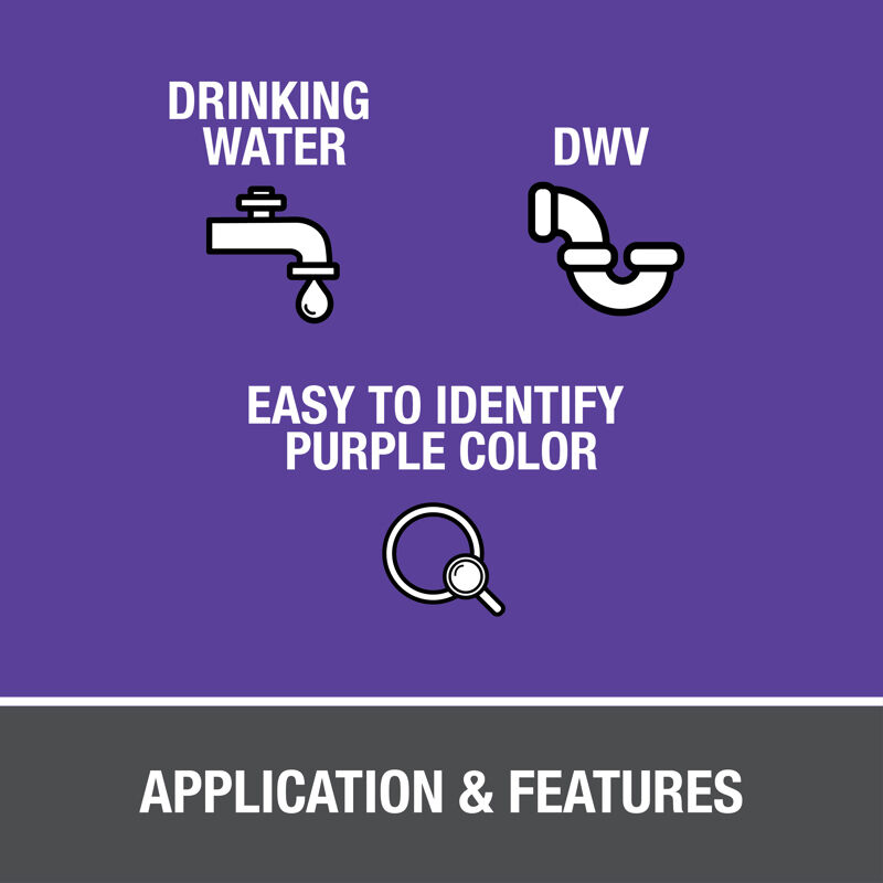Oatey Purple Primer, 16-Oz