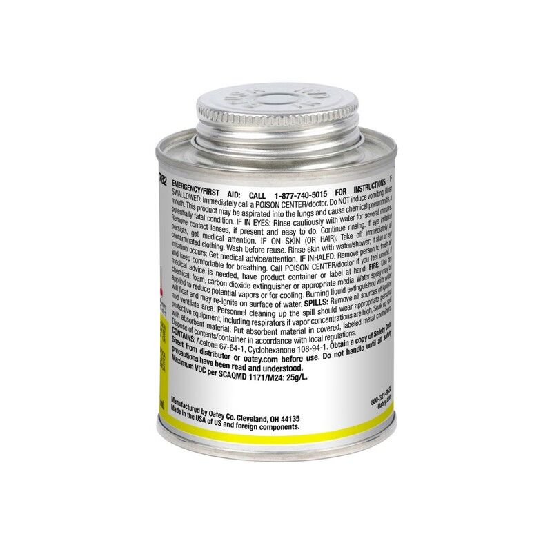 Oatey Clear Cleaner, 8-Oz