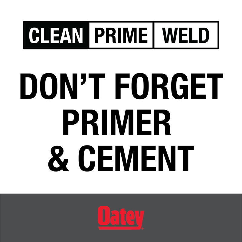 Oatey Clear Cleaner, 16-Oz