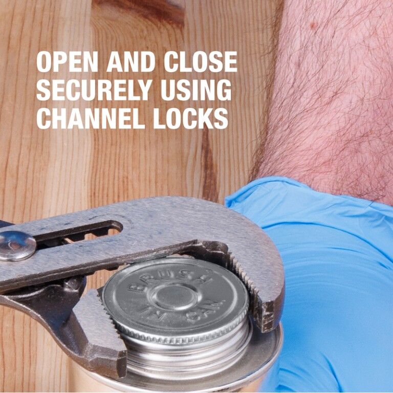 Oatey Medium Blue Rain-R-Shine PVC Cement, 4-Oz