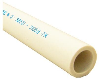 Genova PVC Dwv Pipe Schedule 40 - White, 2 ft, 3/4 in