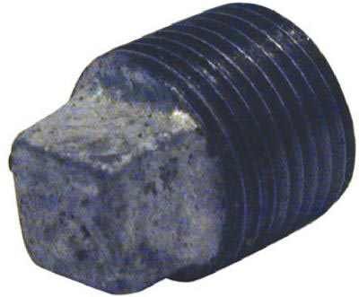 BK Products Galvanized Plug - 1/4 in