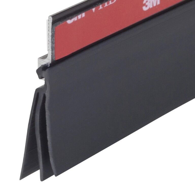 M-D Building Products Bronze Aluminum And Vinyl Cinch Self-Adhesive Door Sweep, 1/4 x 2 x 36-In