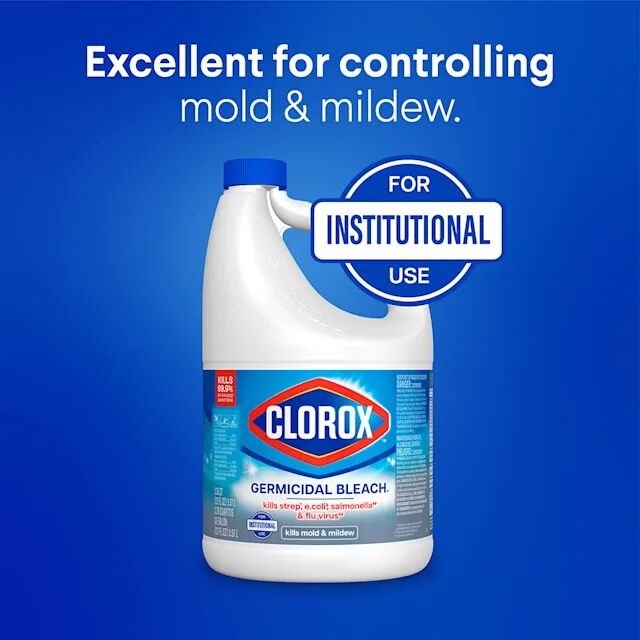 Clorox Unscented Germicidal Bleach, 121-Oz